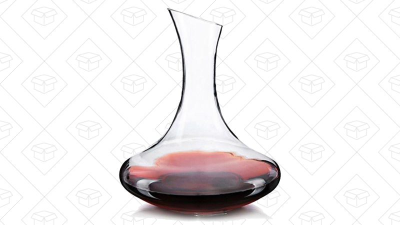 Jarra de vino Wuudi, $21 con código MSYUE58M